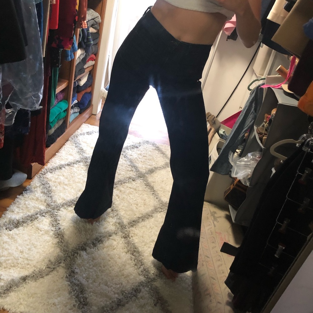 J Brand High Waisted Wide Leg Jeans
